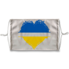 HEARTS WITH UKRAINE Sublimation Face Mask