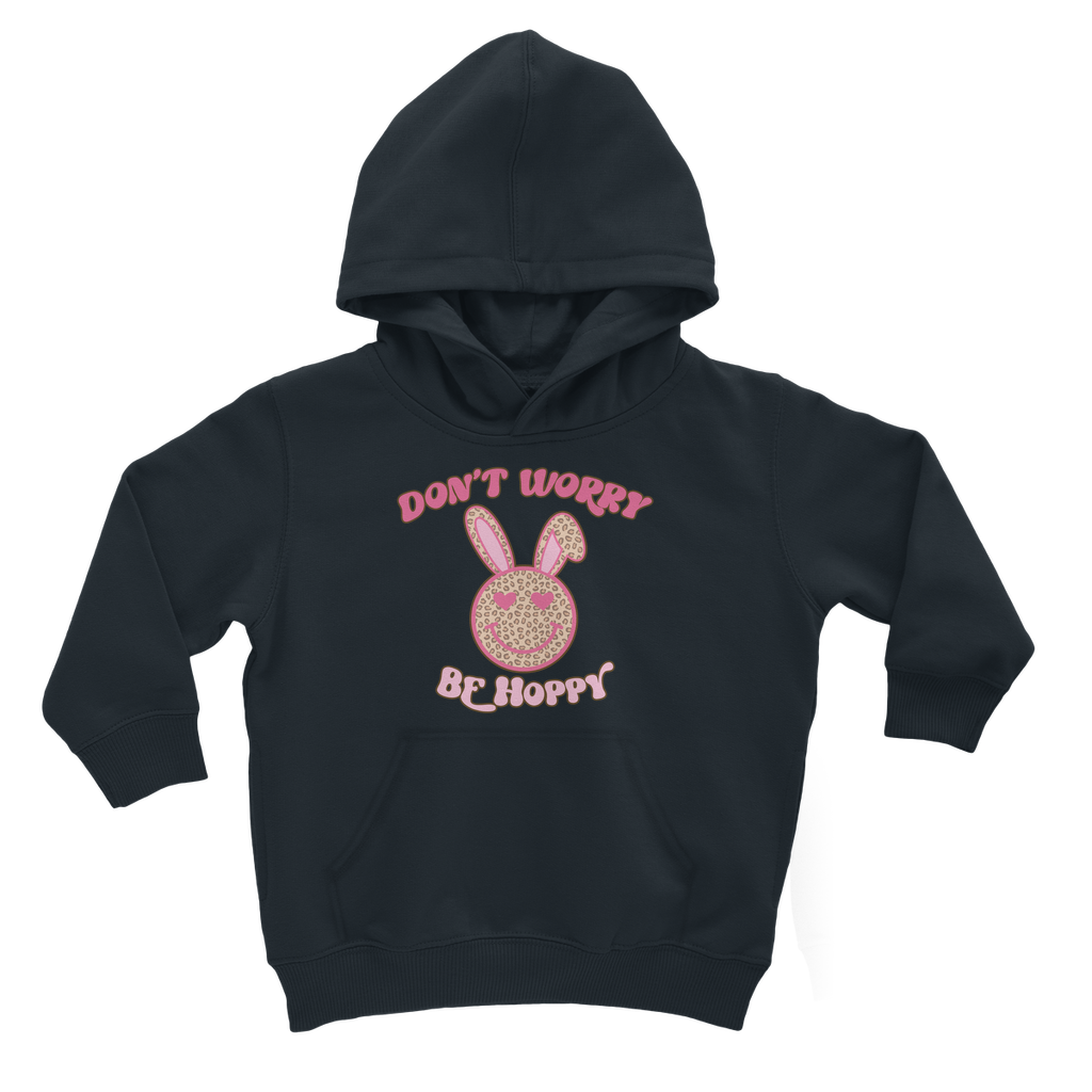 Don't worry be 'happy' Classic Kids Hoodie - DirectlyPersonalised