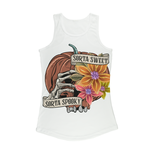 SORTA SWEET - SORTA SPOOKY Women Performance Tank Top - DirectlyPersonalised