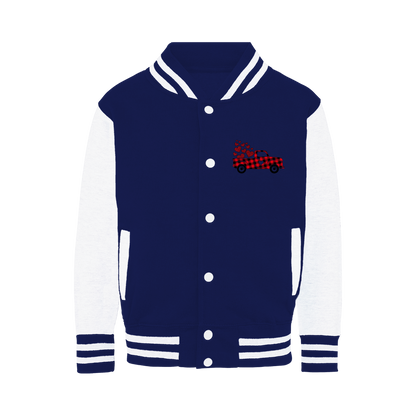 Love Truck Varsity Jacket - DirectlyPersonalised