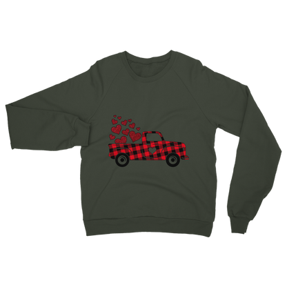 Love Truck Classic Adult Sweatshirt - DirectlyPersonalised