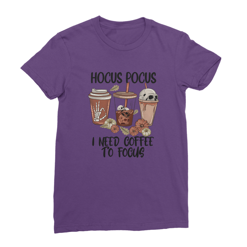 HOCUS POCUS -COFFEE DESIGN Classic Women's T-Shirt - DirectlyPersonalised