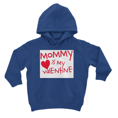Mummys Valentine Classic Kids Hoodie - DirectlyPersonalised