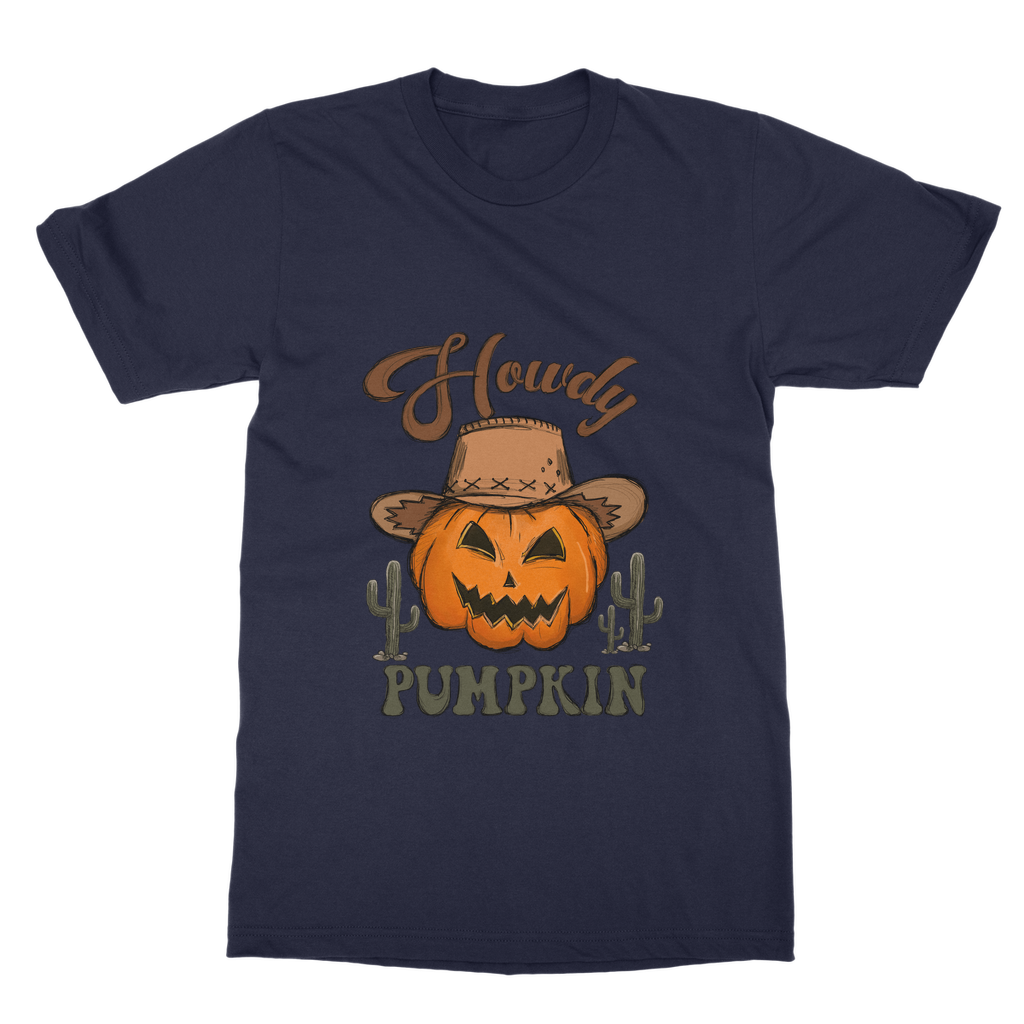 HOWDY PUMPKIN T-Shirt Dress - DirectlyPersonalised