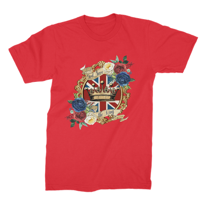 GOD SAVE THE KING Premium Jersey Men's T-Shirt - DirectlyPersonalised