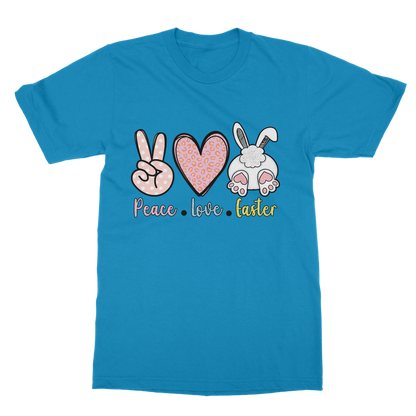 PEACE LOVE EASTER Classic Adult T-Shirt - DirectlyPersonalised