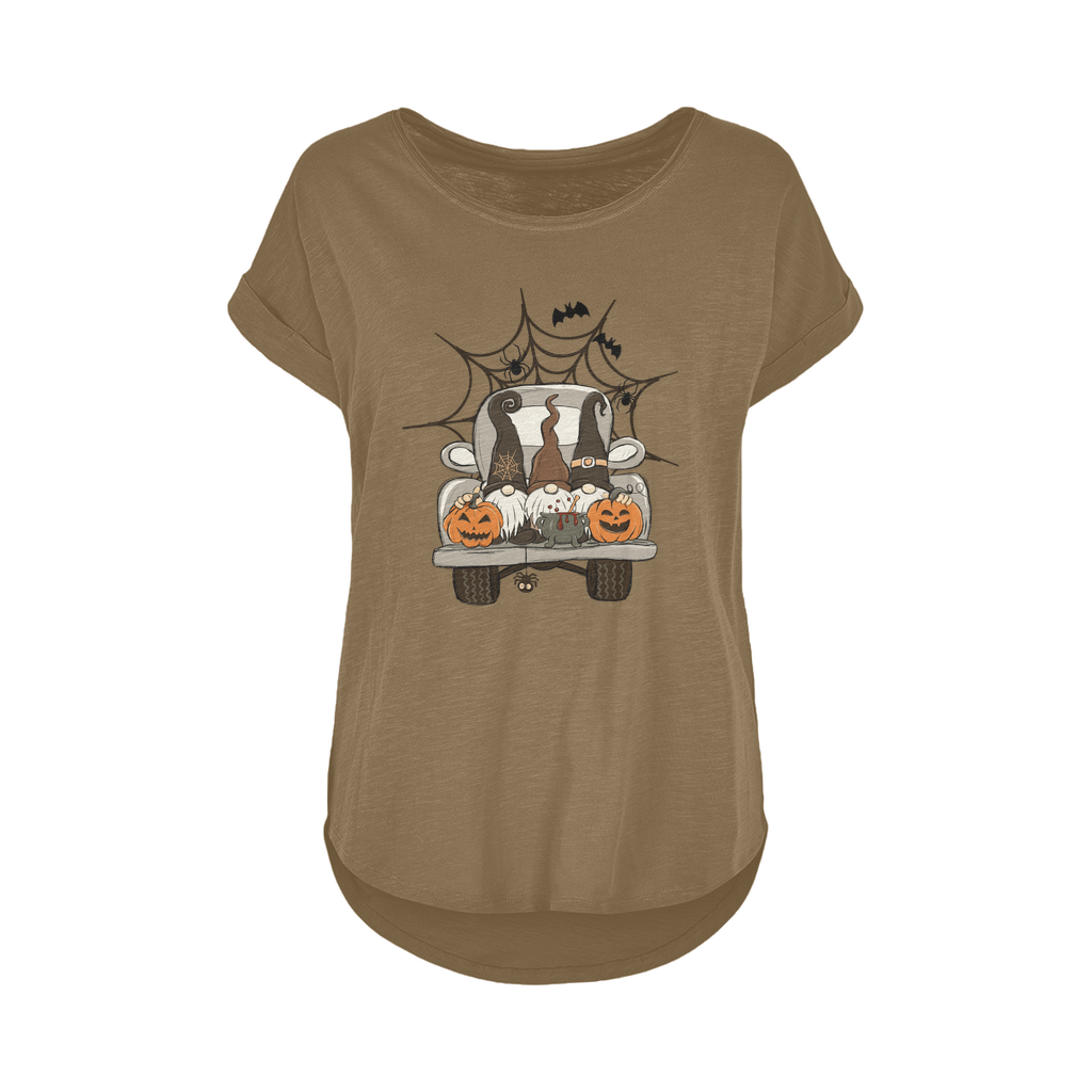 LETS GET SPOOKY Women's Long Slub T-Shirt XS-5XL - DirectlyPersonalised