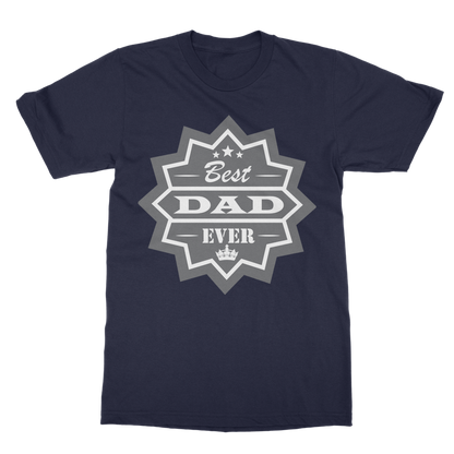 Best Dad Ever Classic Adult T-Shirt - DirectlyPersonalised
