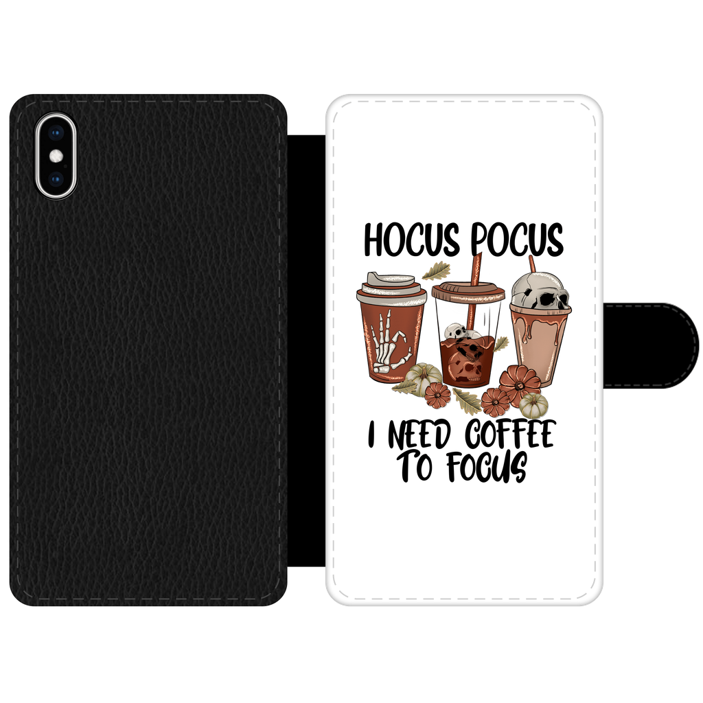 HOCUS POCUS -COFFEE DESIGN Front Printed Wallet Cases - DirectlyPersonalised
