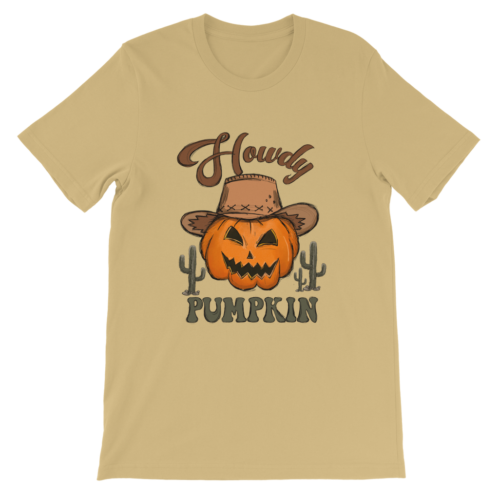 HOWDY PUMPKIN Classic Kids T-Shirt - DirectlyPersonalised