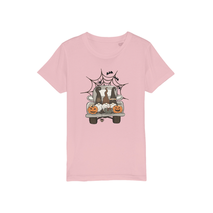 LETS GET SPOOKY Organic Jersey Kids T-Shirt - DirectlyPersonalised