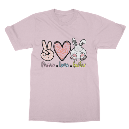 PEACE LOVE EASTER Classic Adult T-Shirt - DirectlyPersonalised