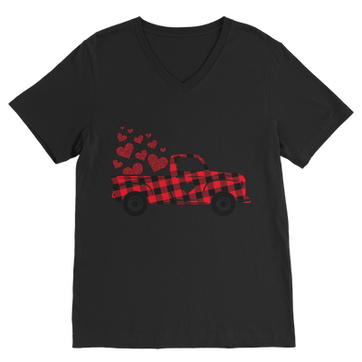 Love Truck Premium V-Neck T-Shirt