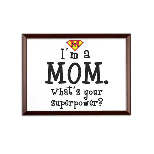 Mothers day Sublimation Wall Plaque - DirectlyPersonalised