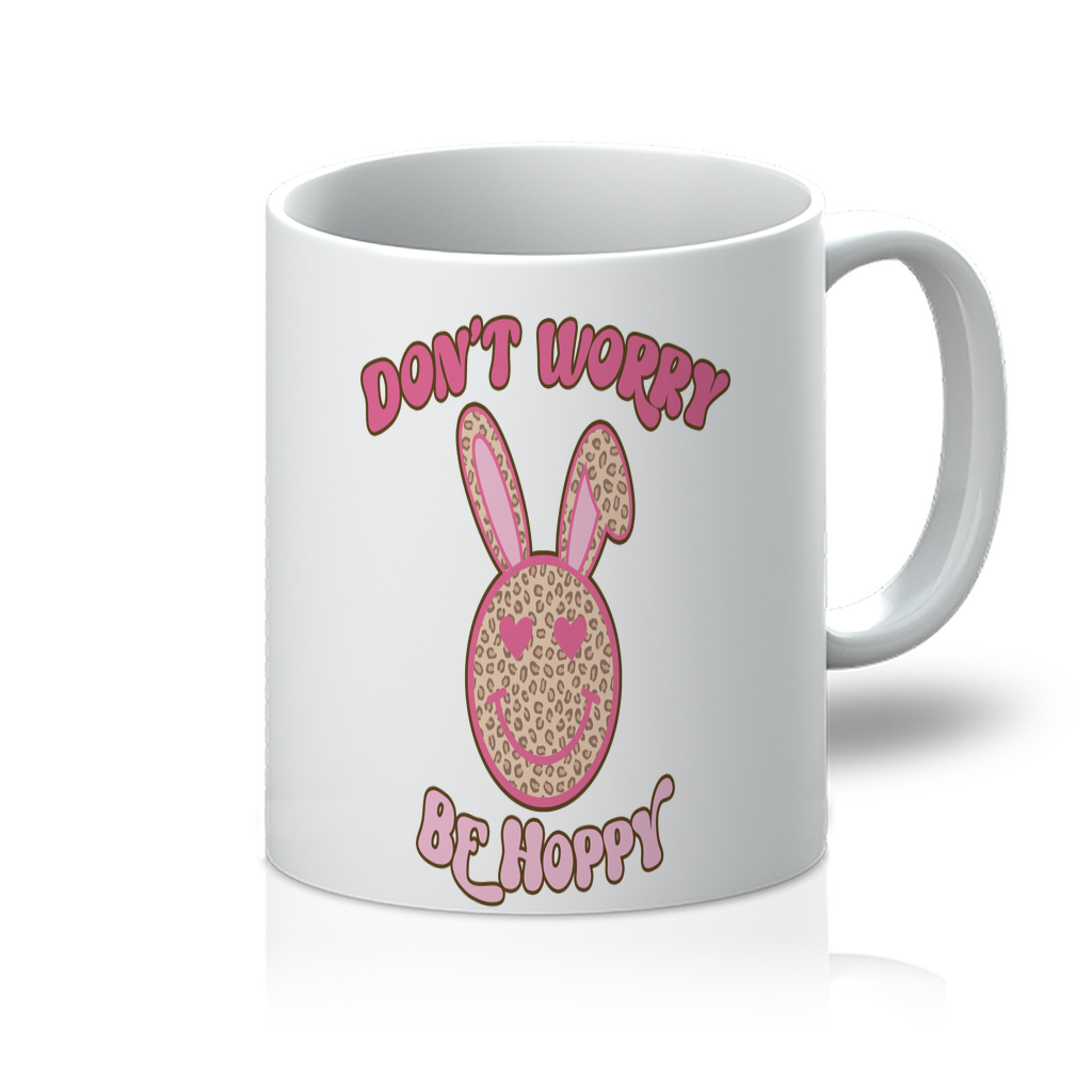 Don't worry be 'happy' 11oz Mug - DirectlyPersonalised