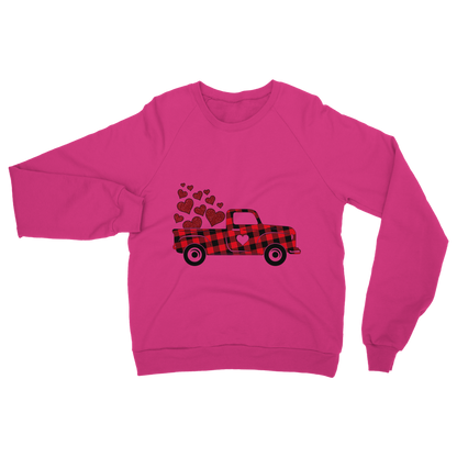 Love Truck Classic Adult Sweatshirt - DirectlyPersonalised