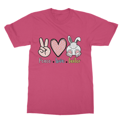 PEACE LOVE EASTER Classic Adult T-Shirt - DirectlyPersonalised
