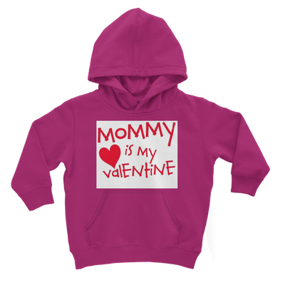 Mummys Valentine Classic Kids Hoodie