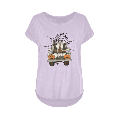 LETS GET SPOOKY Women's Long Slub T-Shirt XS-5XL - DirectlyPersonalised