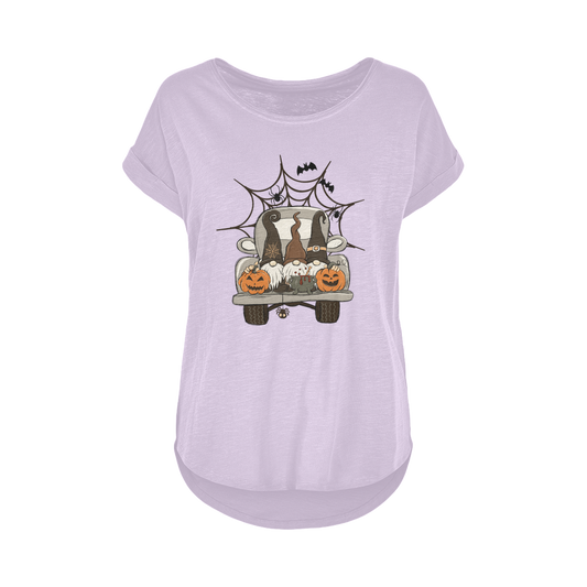 LETS GET SPOOKY Women's Long Slub T-Shirt XS-5XL - DirectlyPersonalised