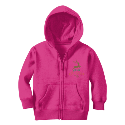 My First Christmas Colour Classic Kids Zip Hoodie