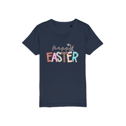 Happy Easter Organic Jersey Kids T-Shirt - DirectlyPersonalised