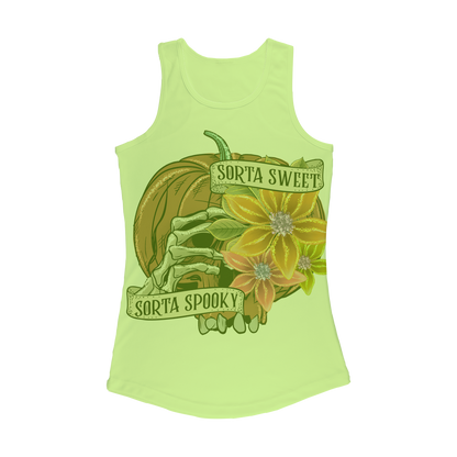 SORTA SWEET - SORTA SPOOKY Women Performance Tank Top - DirectlyPersonalised