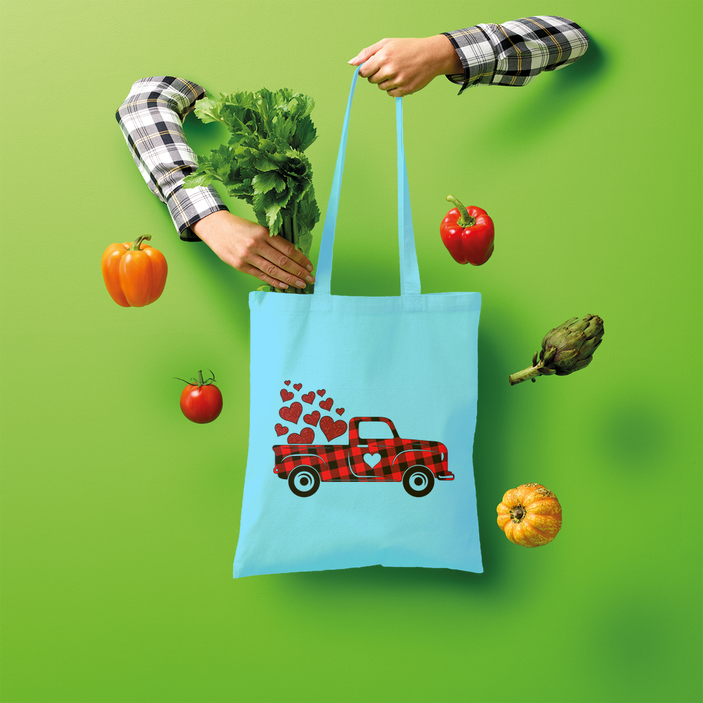 Love Truck Shopper Tote Bag - DirectlyPersonalised