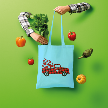 Love Truck Shopper Tote Bag - DirectlyPersonalised