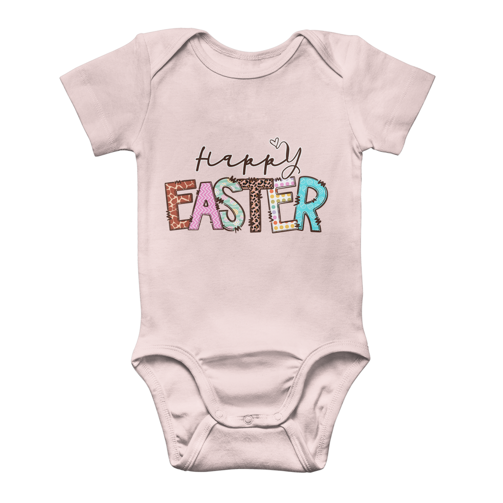 Happy Easter Classic Baby Onesie Bodysuit - DirectlyPersonalised