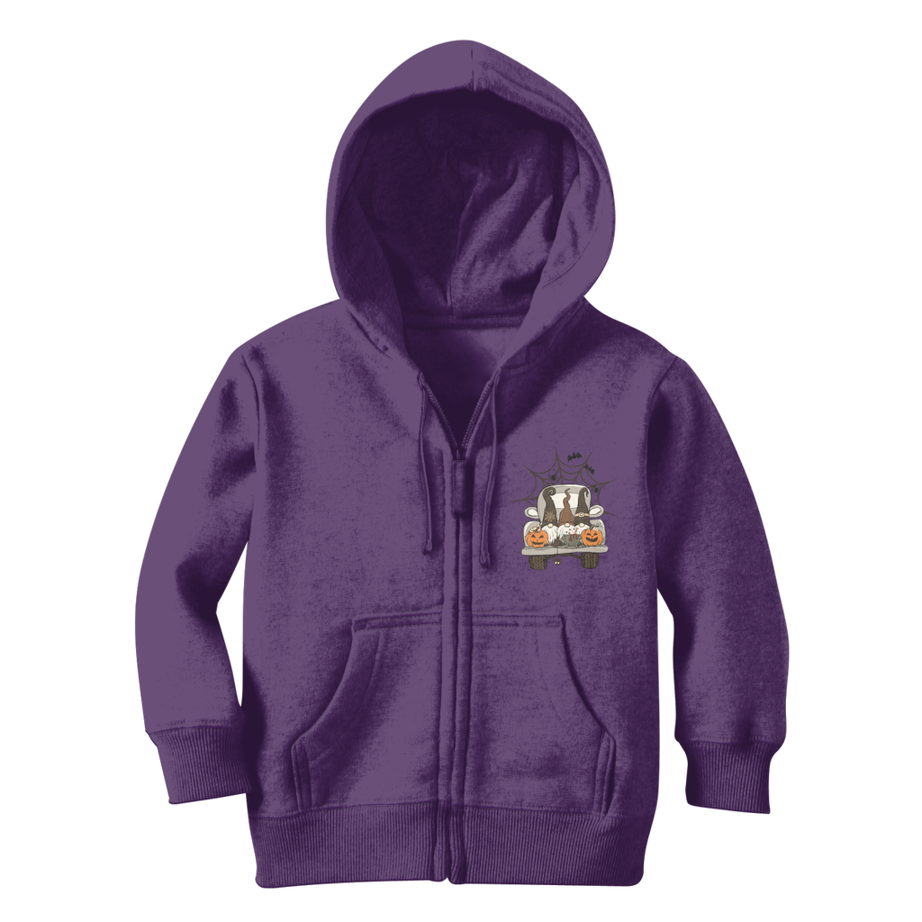 LETS GET SPOOKY Classic Kids Zip Hoodie - DirectlyPersonalised