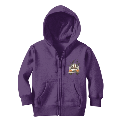 LETS GET SPOOKY Classic Kids Zip Hoodie - DirectlyPersonalised