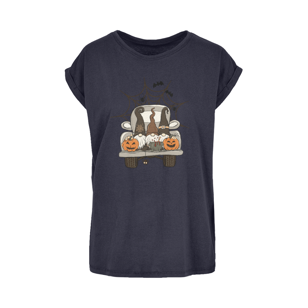 LETS GET SPOOKY Women's Extended Shoulder T-Shirt XS-5XL - DirectlyPersonalised