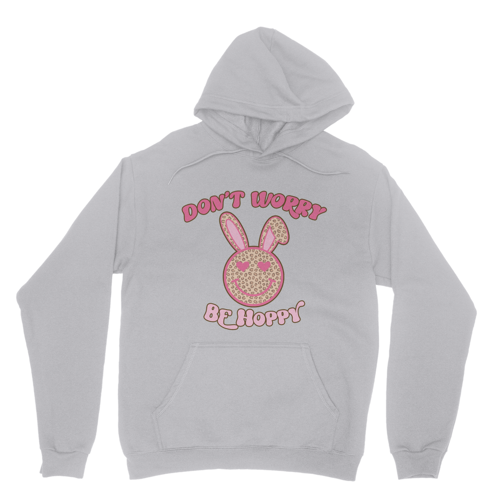 Don't worry be 'happy' Classic Adult Hoodie - DirectlyPersonalised