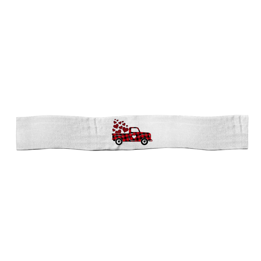 Love Truck Satin Sports Scarf - DirectlyPersonalised