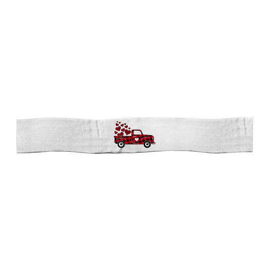 Love Truck Satin Sports Scarf - DirectlyPersonalised