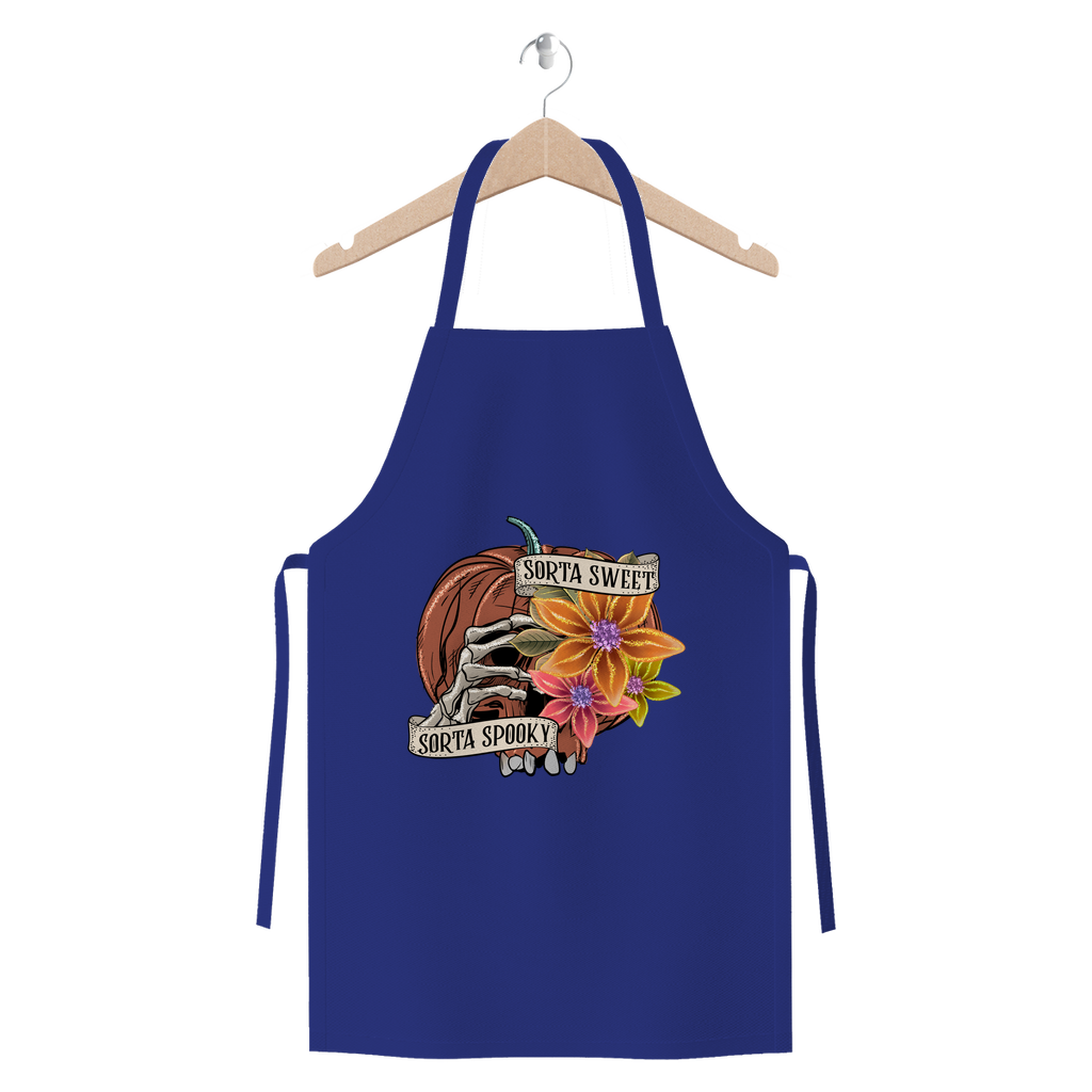SORTA SWEET - SORTA SPOOKY Premium Jersey Apron - DirectlyPersonalised