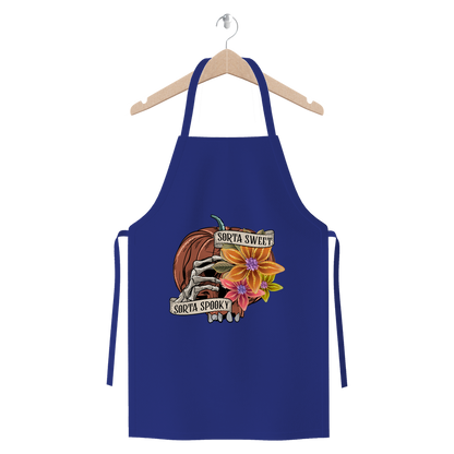 SORTA SWEET - SORTA SPOOKY Premium Jersey Apron - DirectlyPersonalised