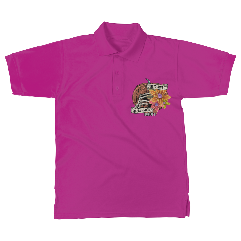 SORTA SWEET - SORTA SPOOKY Classic Women's Polo Shirt - DirectlyPersonalised