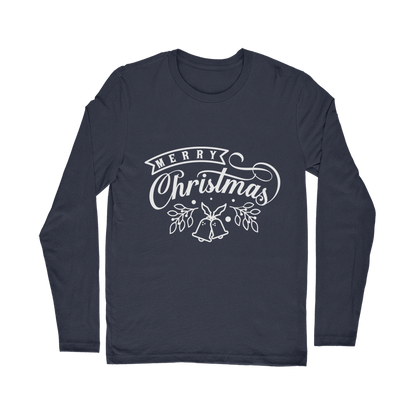Merry Christmas White Classic Long Sleeve T-Shirt