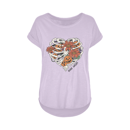 RIB CAGE Women's Long Slub T-Shirt XS-5XL - DirectlyPersonalised