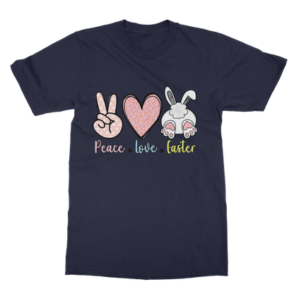 PEACE LOVE EASTER Classic Adult T-Shirt - DirectlyPersonalised