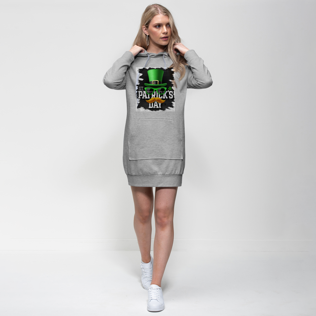 St Patricks Day Premium Adult Hoodie Dress - DirectlyPersonalised