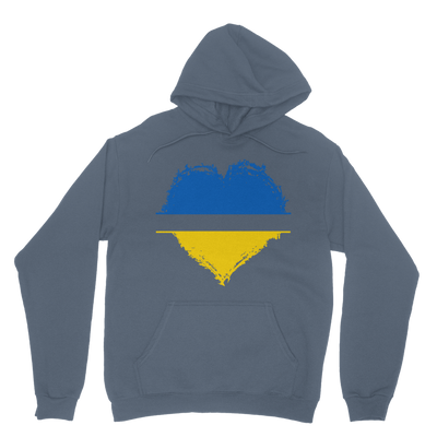 HEARTS WITH UKRAINE Classic Adult Hoodie