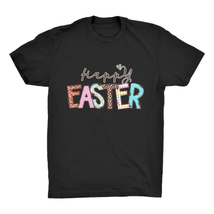 Happy Easter Organic Adult T-Shirt - DirectlyPersonalised