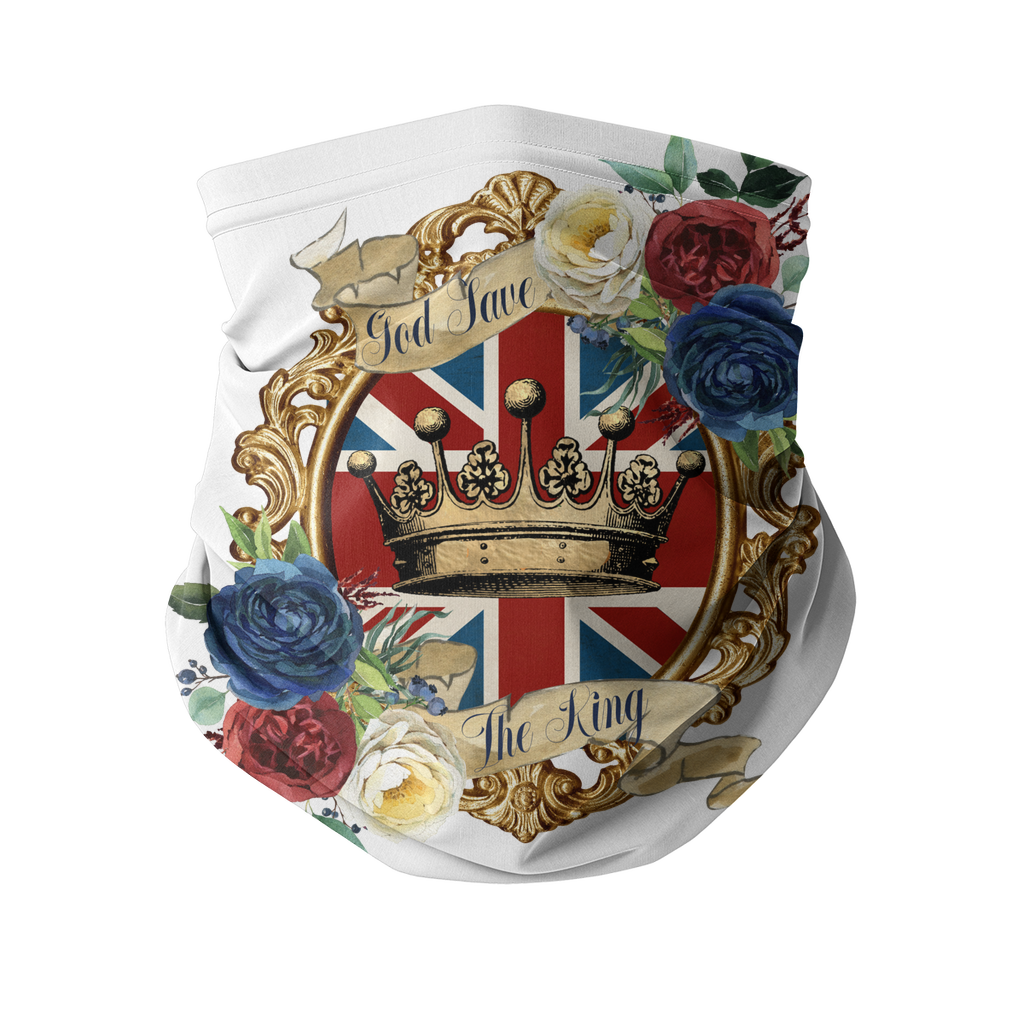 GOD SAVE THE KING Sublimation Neck Gaiter - DirectlyPersonalised