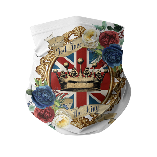 GOD SAVE THE KING Sublimation Neck Gaiter - DirectlyPersonalised