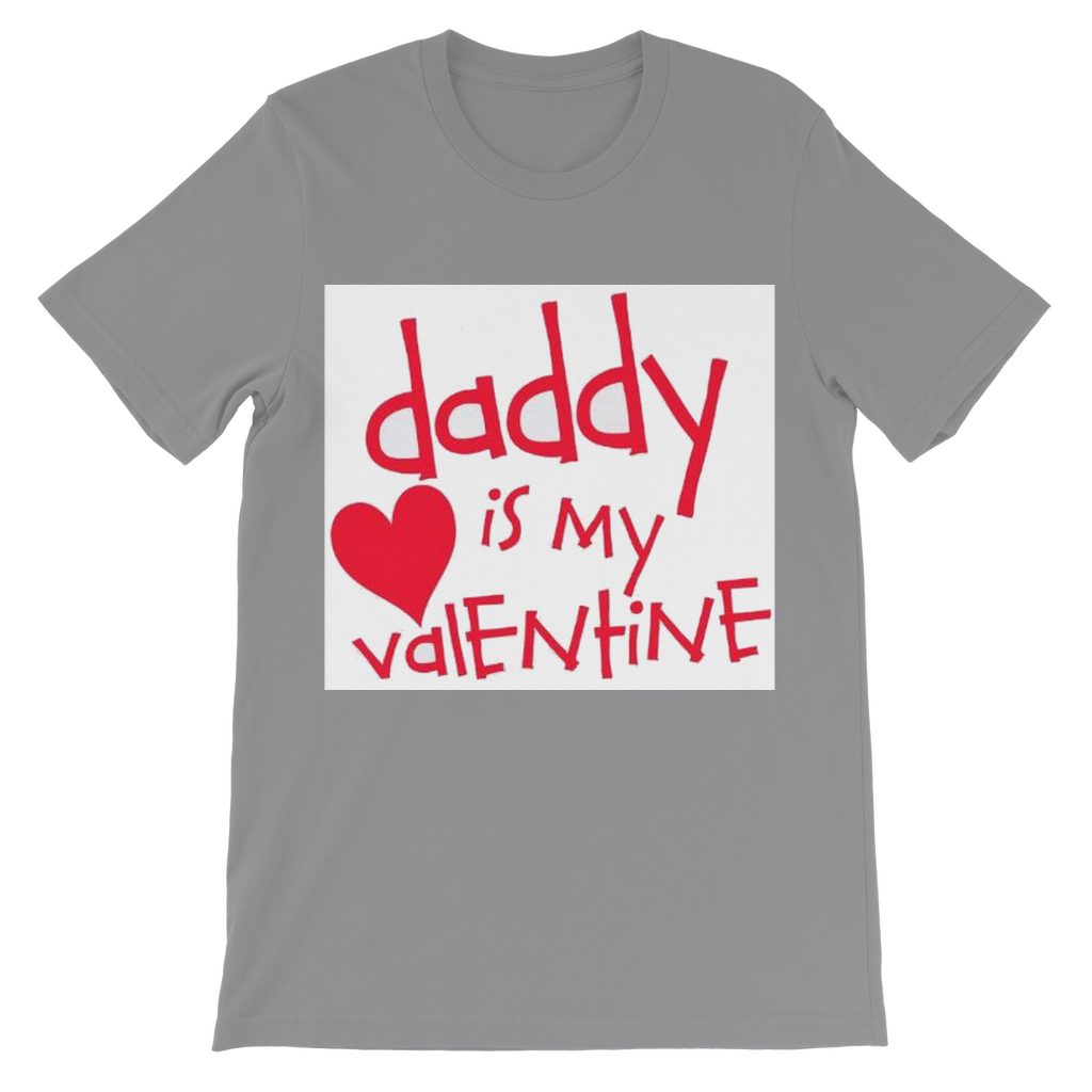 Daddy's my Valentine Classic Kids T-Shirt - DirectlyPersonalised