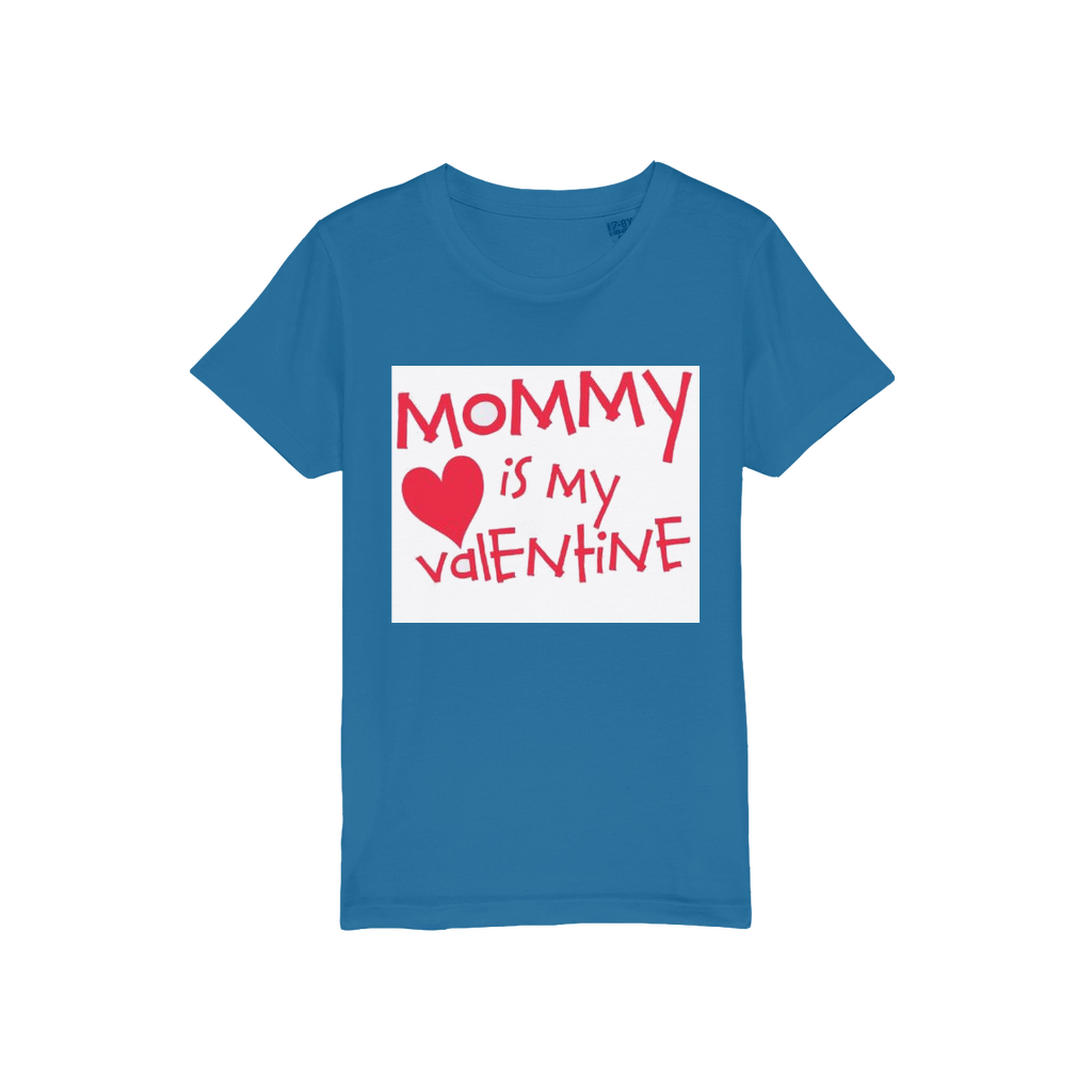 Mummys Valentine Organic Jersey Kids T-Shirt - DirectlyPersonalised