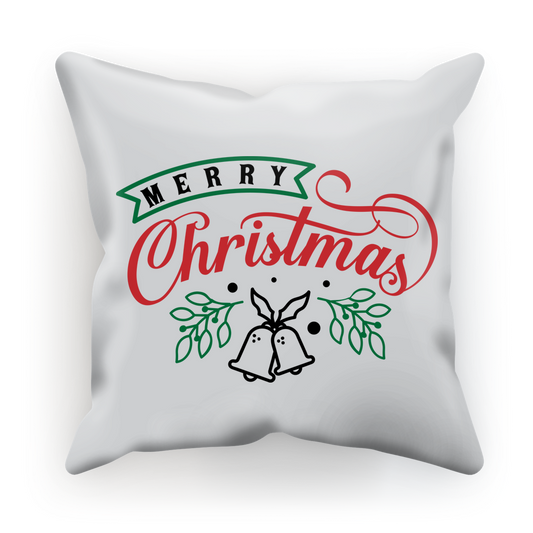 Merry Christmas Sublimation Cushion Cover - DirectlyPersonalised